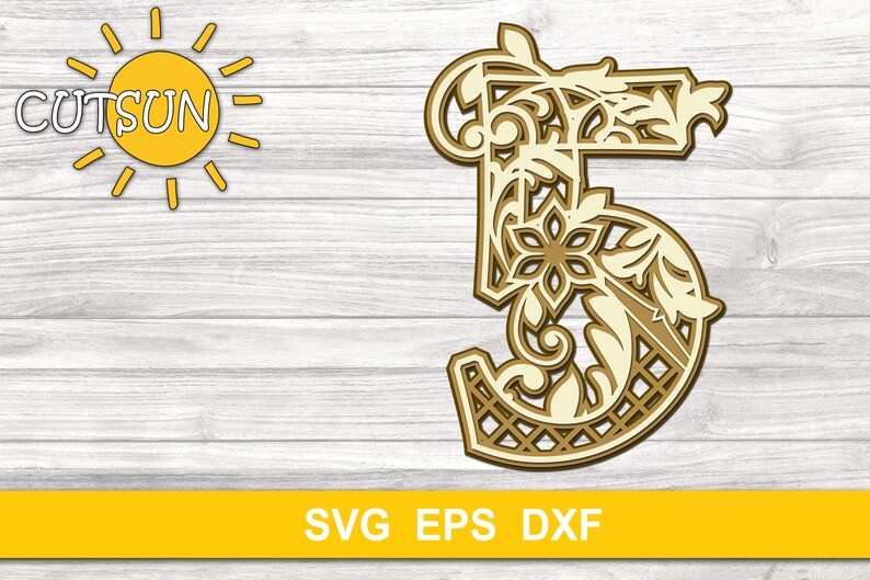 Download Silhouette Commercial Use Cricut Glowforge Svg 3d Numbers Layered Mandala 0 9 3 Layers Embellishments Materials Shantived Com