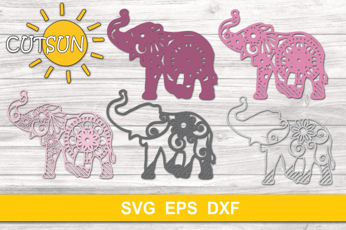 Free Free 162 Layered Baby Elephant Svg SVG PNG EPS DXF File