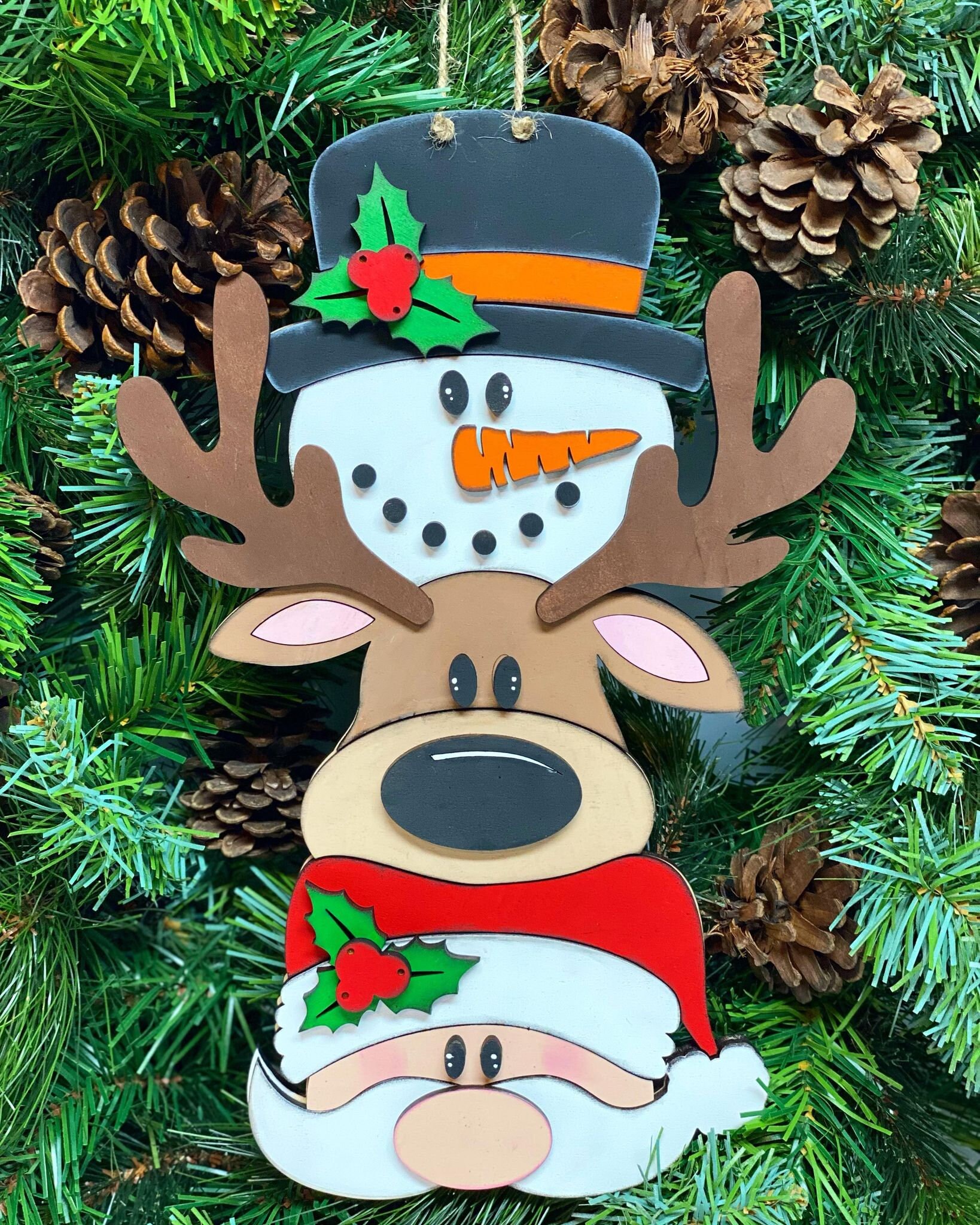 Gabarts Rennes De Noël En Carton | Noel Dy, Chrstmas Crafts Dy, Chrstmas Rendeer