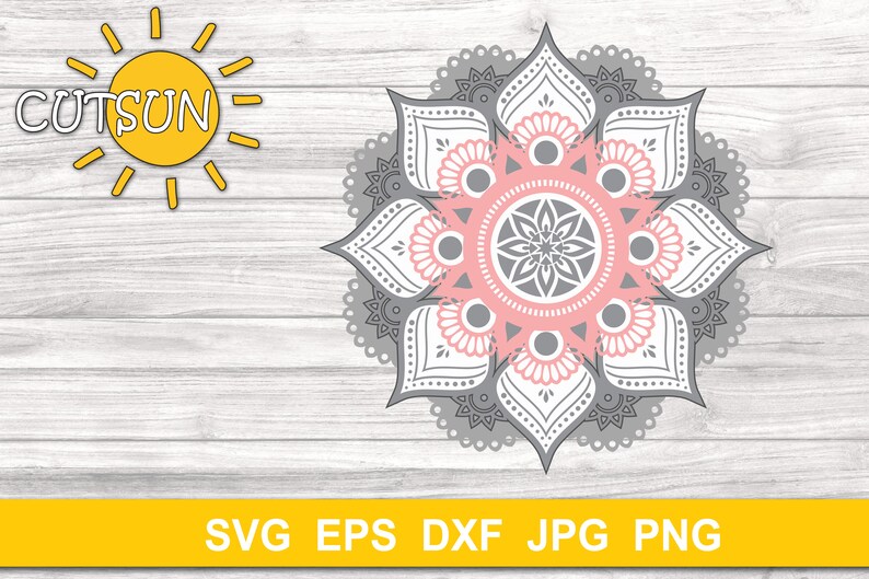 Download Art Collectibles Clip Art Five Layers Only Layered 3d Mandala Svg Mandala Svg