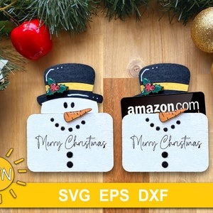 Christmas Gift Card Holders SVG Bundle | Santa, Reindeer, Elf, Gnome ...