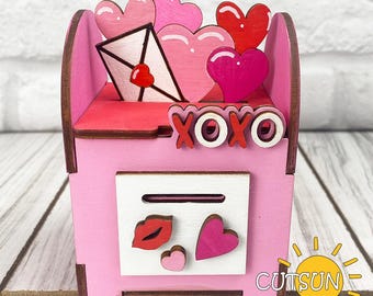 Valentine’s Day Chocolate Candy Box SVG | Laser Cut Valentine Mailbox SVG | Candy Box SVG | Valentine Gift Box svg | Laser Cut File
