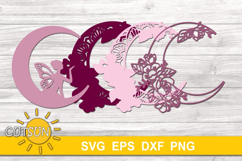 Free Free Layered Moon Mandala 18 SVG PNG EPS DXF File