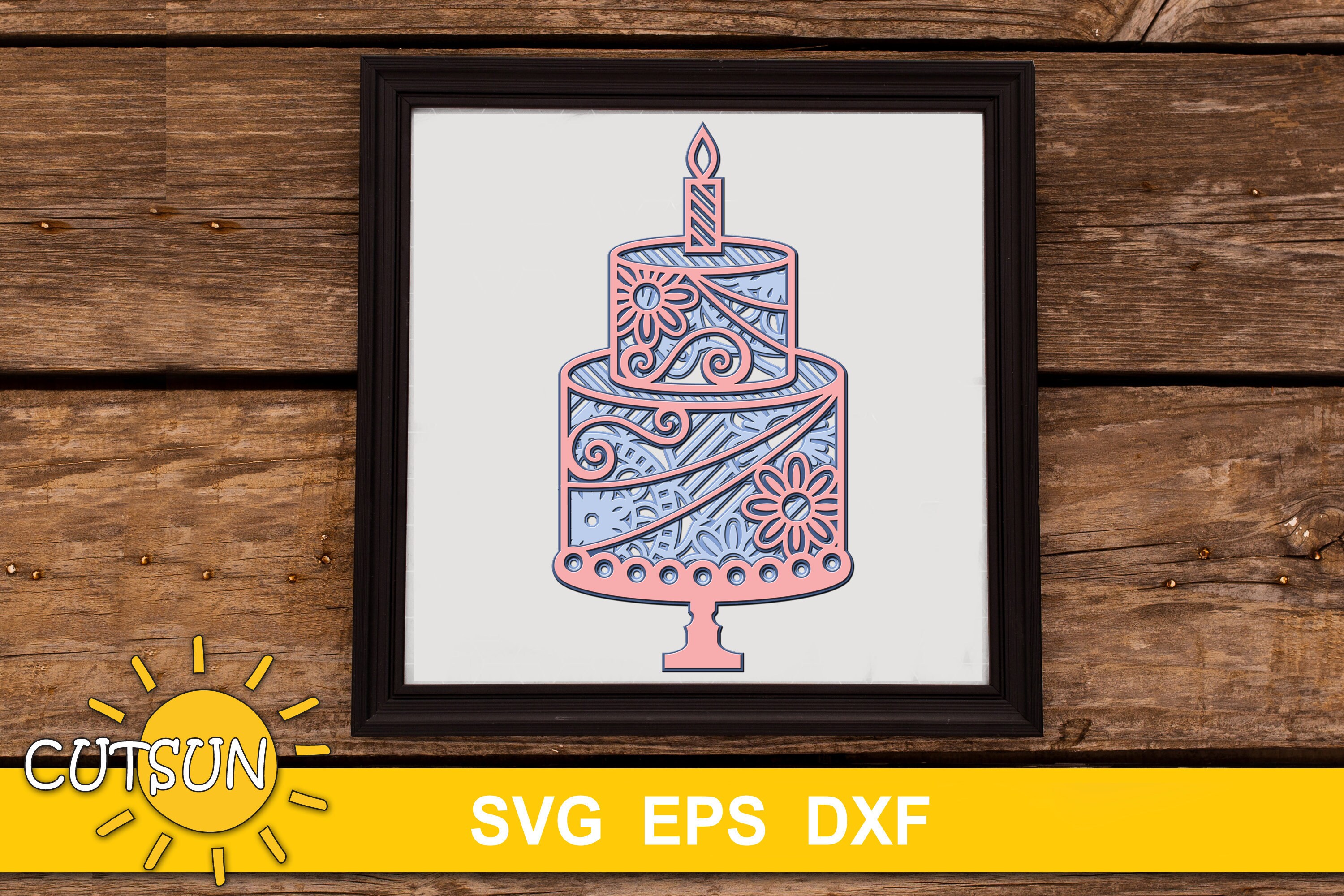 Download 3d Birthday Cake Svg Bundle Cut Files 19 Versions Etsy