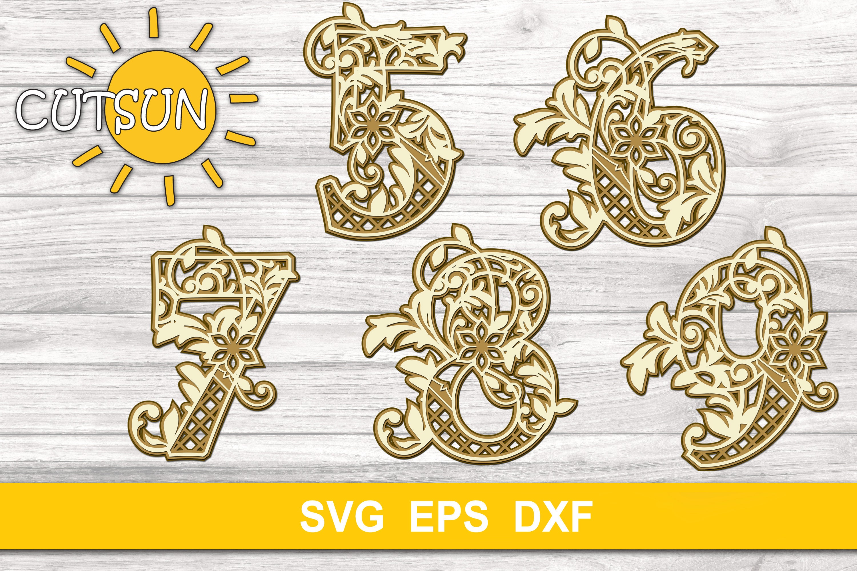 Free Free 125 Layered Mandala Numbers SVG PNG EPS DXF File