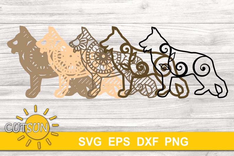 Free Free Layered Dog Svg 907 SVG PNG EPS DXF File