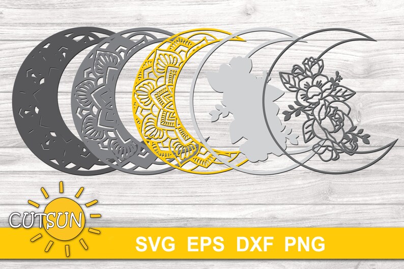 Free Free Mandala Moon Svg 583 SVG PNG EPS DXF File
