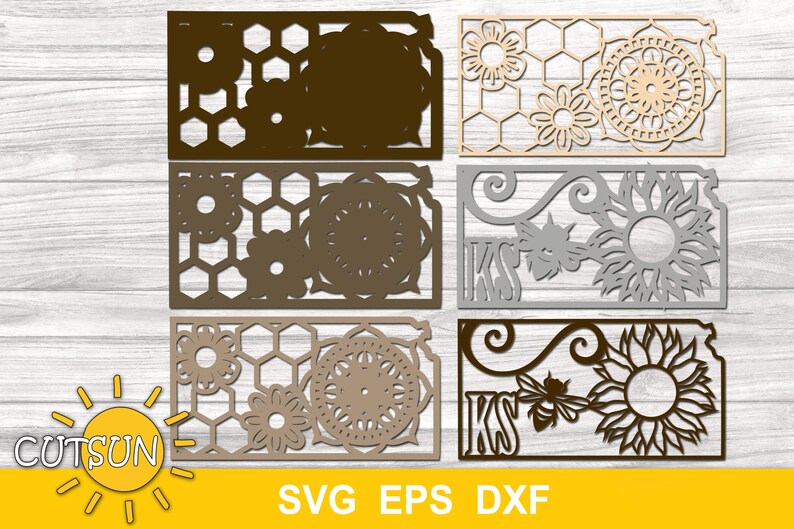 Download Layered 3D Mandala Kansas state SVG 6 layers | Etsy