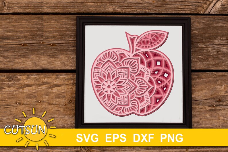 Free Free Layered Apple Svg 194 SVG PNG EPS DXF File