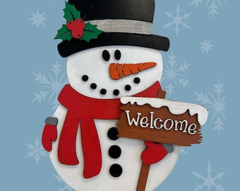 KLOVA Portachiavi natalizi natalizi, confezione da 10 portachiavi con Babbo Natale, pupazzo di neve, per decorazioni natalizie e regali