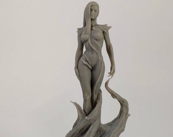 Dryad miniature - rescale miniatures - DnD miniatures - Role Playing Game - Tabletop Miniature - dungeons and dragons - D&D