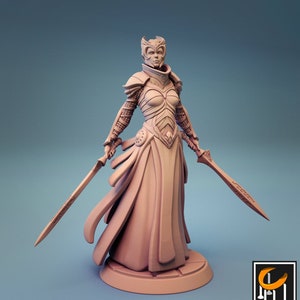 Celestial knight miniature - rescale miniatures - DnD miniatures - Role Playing Game - Tabletop Miniature - dungeons and dragons - D&D