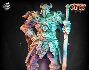 Figurka przywódcy gildii - CastnPlay - Figurki DnD - Gra fabularna - Figurka stołowa - lochy i smoki - D&D