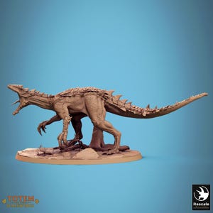 Razoraptor dinosaur miniature - DnD miniatures - Role Playing Game - Tabletop Miniature - dungeons and dragons - D&D