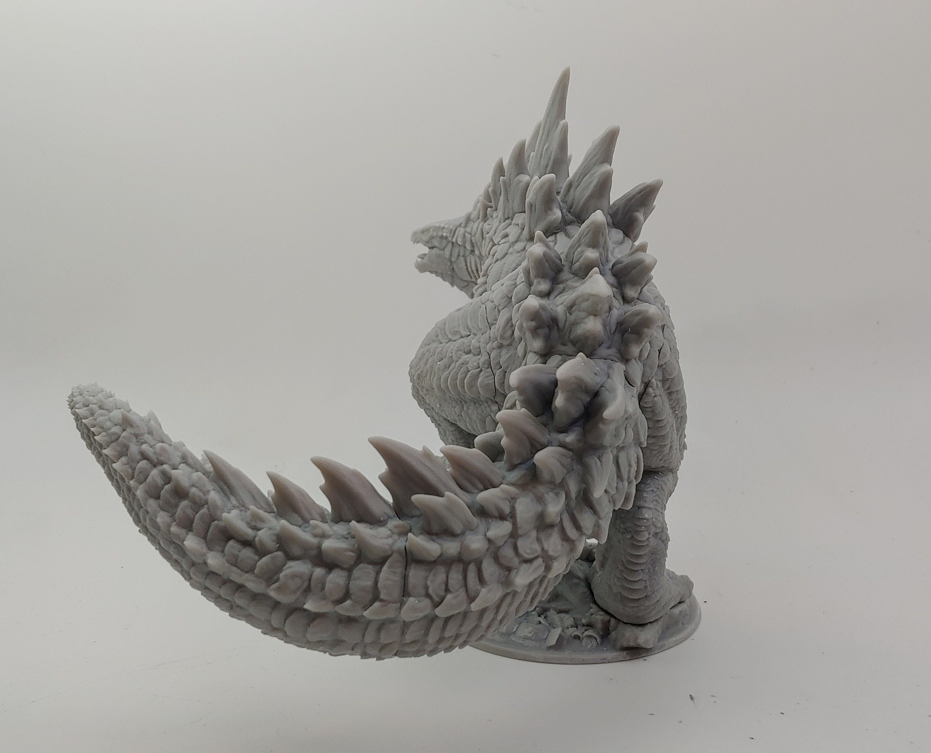 Godzilla miniature Lord of the Print DnD miniatures RPG -  Portugal