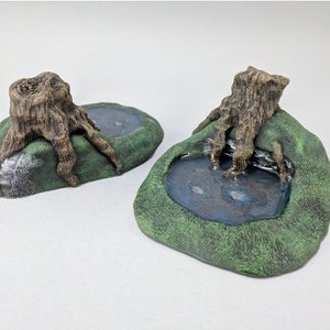 Forest cache terrain scenery - dungeons and dragons - fantasy Role Playing Game - scatter terrain - Tabletop terrain - D&D terrain