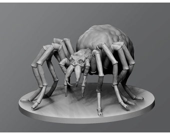 Skull spider miniature - DnD miniatures - Role Playing Game - Tabletop Miniature - dungeons and dragons -  D&D