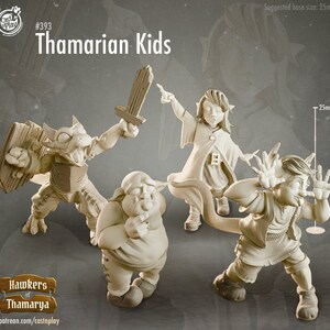 Orphan kid miniatures - CastnPlay - DnD miniatures - Role Playing Game - Tabletop Miniature - dungeons and dragons - D&D