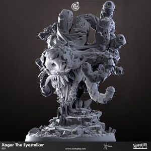 Xagor Eye Tyrant miniature - CastnPlay - DnD miniatures - Role Playing Game - Tabletop Miniature - dungeons and dragons - D&D