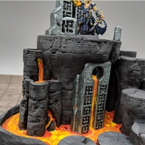Chaos Pillars terrain scenery - dungeons and dragons - fantasy Role Playing Game - scatter terrain - Tabletop terrain - D&D terrain