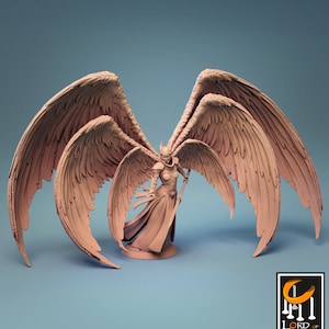 Angel miniature - rescale miniatures - DnD miniatures - Role Playing Game - Tabletop Miniature - dungeons and dragons - D&D