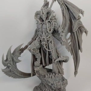 Azael Pit fiend Lord miniature - DnD miniatures - Role Playing Game - Tabletop Miniature - dungeons and dragons - archvillain games - D&D