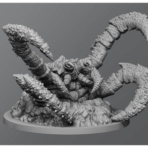 Miniatura de araña de cueva antigua - Miniaturas DnD - Juego de rol - Miniaturas de mesa - Mazmorras y dragones - D&D