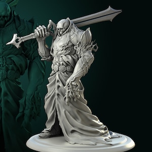 Dead Lord miniature - DnD miniatures - Role Playing Game - Tabletop Miniature - dungeons and dragons - white werewolf tavern - D&D