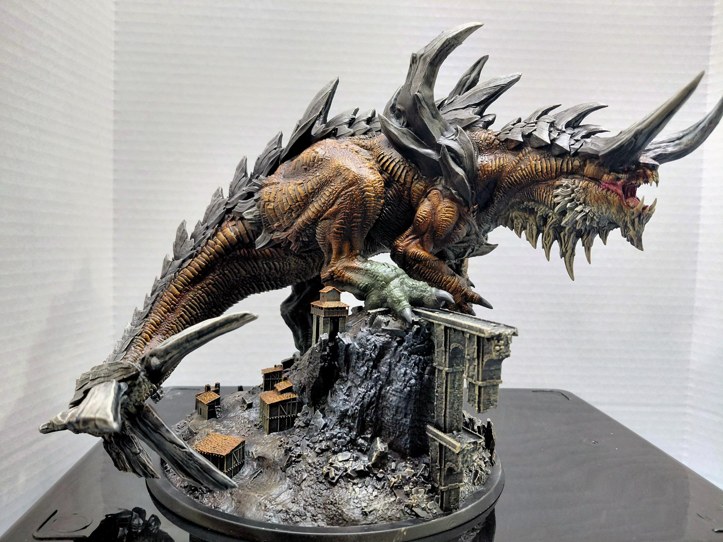 Tarrasque Miniature - Rescale Miniatures - Dnd Miniatures - Role