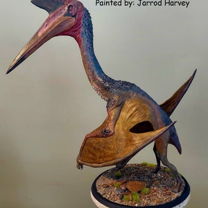 Quetzacoaltus dinosaur miniature - rescale miniatures - DnD miniatures - Role Playing Game - Tabletop Miniature - dungeons and dragons - D&D