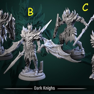 Vampire Knight miniatures - DnD miniatures - Role Playing Game - Tabletop Miniature - dungeons and dragons - white werewolf tavern - D&D