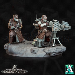Morior heavy infantry - DnD miniatures - Role Playing Game - scifi Miniature - dungeons and dragons - archvillain games - starfinder