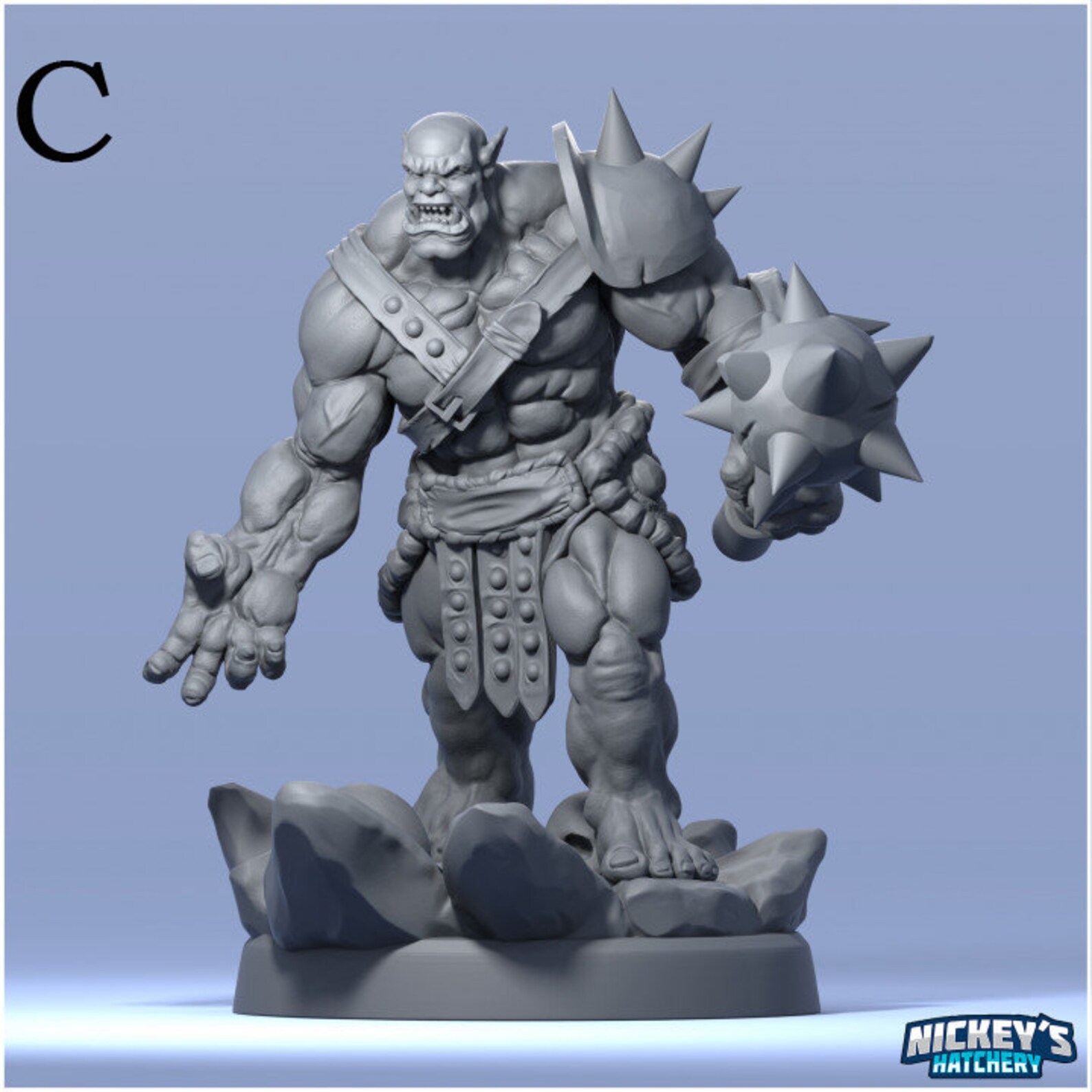 Orc Warrior Fantasy Miniature Dnd Miniatures DND - Etsy