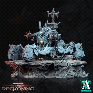 Chaos Bred Dreadnaught - DnD miniatures - Role Playing Game - scifi Miniature - dungeons and dragons - archvillain games - starfinder