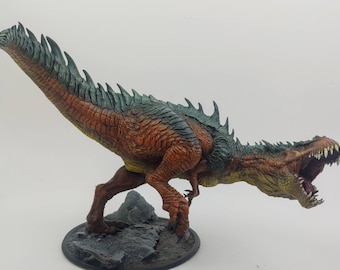 Miniatura de dinosaurio T-Rex - Miniaturas reescalables - Miniaturas DnD - Juego de rol - Miniaturas de mesa - Mazmorras y dragones - D&D