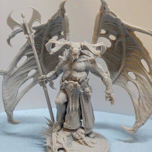 Orcus miniature - rescale miniatures - DnD miniatures - Role Playing Game - Tabletop Miniature - dungeons and dragons - D&D