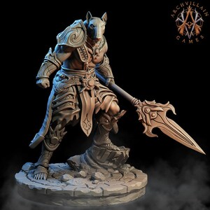 Celestial Hound Miniature - Dnd Miniatures - Role Playing Game ...