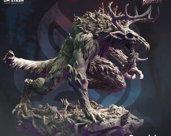 Dreadclaw Wendigo - DnD miniatures - Role Playing Game - Tabletop Miniature - dungeons and dragons - DM Stash - D&D
