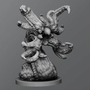 Grick miniature - DnD miniatures - Role Playing Game - Tabletop Miniature - dungeons and dragons - D&D