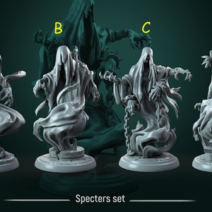 Specter miniatures - White werewolf Tavern - DnD miniatures - Role Playing Game - Tabletop Miniature - dungeons and dragons - D&D