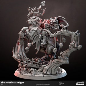 Kopfloser Reiter - Miniatur - CastnPlay - DnD Miniaturen - Rollenspiel - Tabletop Miniaturen - Dungeons & Dragons - D&D