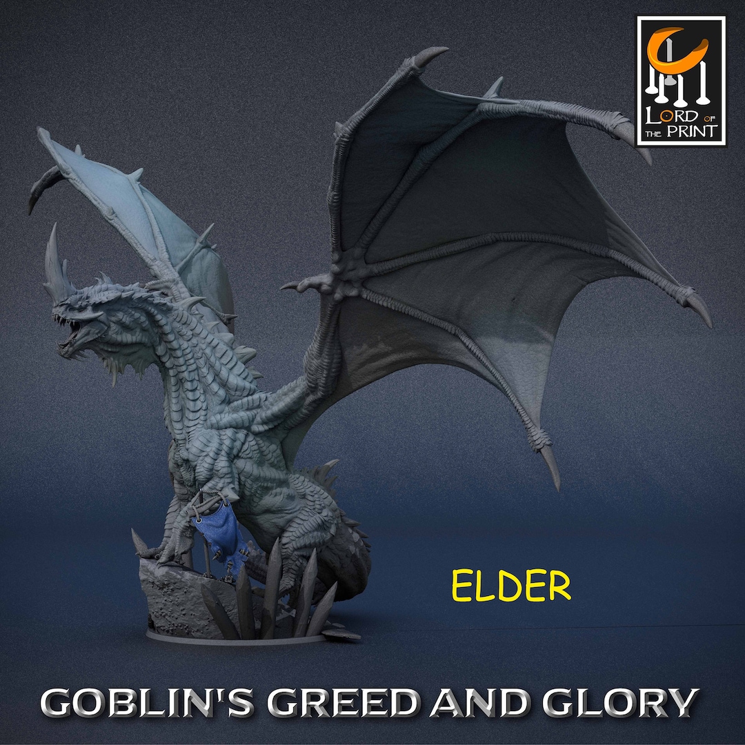 Green Dragon Miniature - Rescale Miniatures - Dnd Miniatures - Role ...