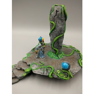 jungle monolith terrain - Open Forge - dungeons and dragons - fantasy Role Playing Game - scatter terrain - Tabletop terrain - D&D terrain