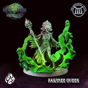 Banshee queen miniature - Crippled God Foundry - DnD miniatures - Role Playing Game - Tabletop Miniature - dungeons and dragons - D&D