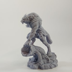 Werewolf Thrall miniatures - DnD miniatures - Role Playing Game - Tabletop Miniature - dungeons and dragons -  Archvillian games - D&D
