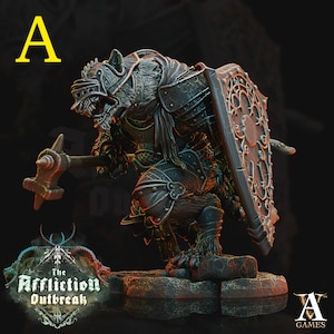 Ratwatch ratfolk miniature - DnD miniatures - Role Playing Game - Tabletop Miniature - dungeons and dragons - Archvillain games - D&D