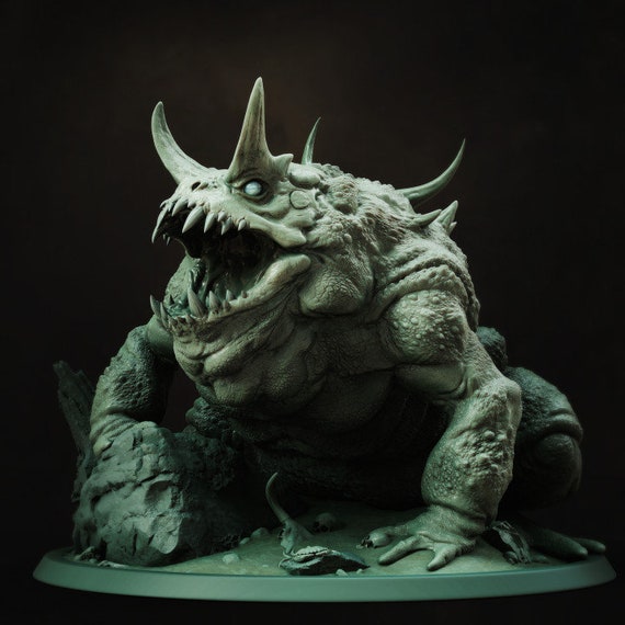 Godzilla miniature Lord of the Print DnD miniatures RPG -  Portugal