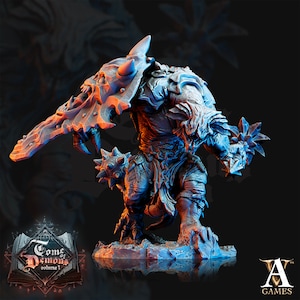 Vanguard Demon miniature - DnD miniatures - Role Playing Game - Tabletop Miniature - dungeons and dragons - archvillain games - D&D