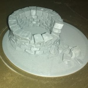 Stone well terrain scenery - dungeons and dragons - fantasy Role Playing Game - scatter terrain - Tabletop terrain - D&D terrain