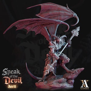 Miniature Diable Agonite - Miniatures D&D - Jeu de rôle - Miniature de table - donjons et dragons - jeux archivillains - D&D